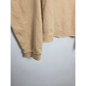 Polished Prints Butter Yellow Sweatshirt 100% Cotton Crewneck Clean Girl XL thumbnail 6