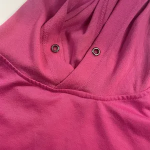 Nine West 2X Active Women's Pink Pullover Hoodie Short Sleeve Relaxed Fit Logo thumbnail 3