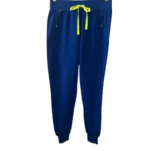 Figs Boston Slim Jogger Scrub Pants in Electric Blue Size XX-Small Tall NWT thumbnail 2
