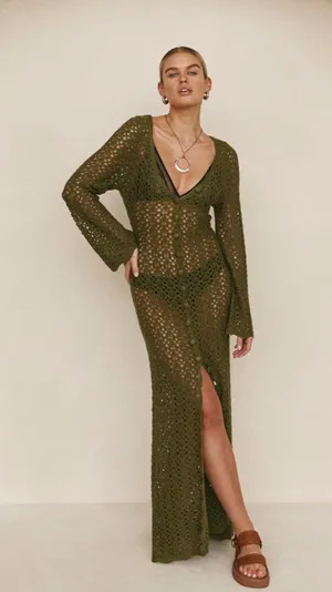 Green Cover Up Size L thumbnail 1