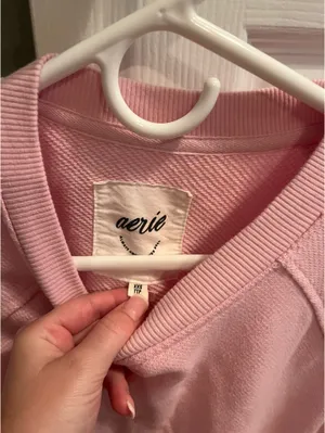 Pink Oversized Aerie Sweatshirt thumbnail 3