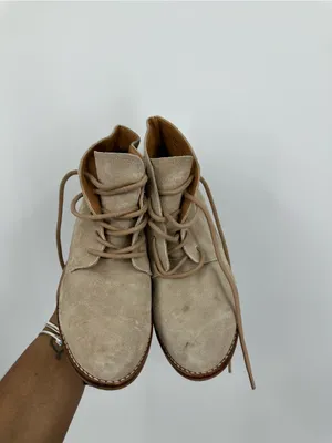 Urban Outfitters Marnie Suede Lace Up Boots Woman's Size 6 Boho thumbnail 3