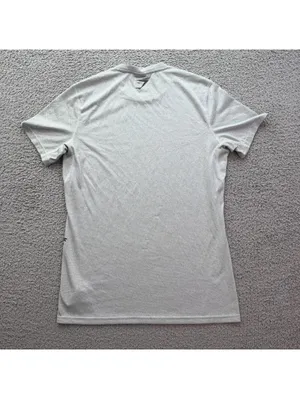 Gymshark Women’s XS White Breathable Mesh Training T-Shirt Athletic Gym Tee Slim thumbnail 2