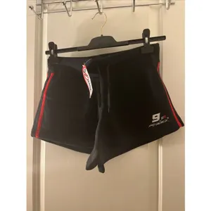 Vintage Bill Elliot #9 CHASE Authentics NASCAR Shorts Black Red Womens Juniors M thumbnail 5