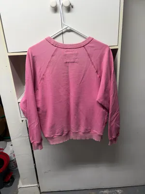 American Eagle Distressed Sweatshirt Oversized thumbnail 2