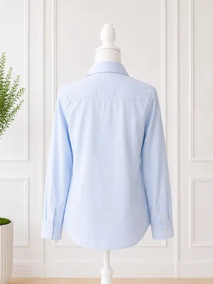 Tommy Hilfiger Penn State Light Blue Button Down Shirt Women’s S Fall PreppyChic thumbnail 3