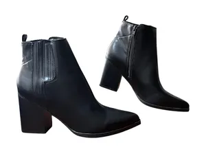 Indigo Rd. Western Boots Womens 10 Black Ankle Booties Block Heel Rodeo Festival thumbnail 1