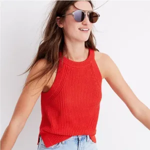 Chic NWT Women's Madewell high neck ribbed tank M OLDSTOCK SOLD‎ OUT thumbnail 6