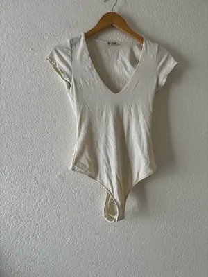 Intimately Free People Ivory Ready Or Not Bodysuit thumbnail 5