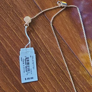 Michael Kors Rose Gold Brass Necklace thumbnail 6