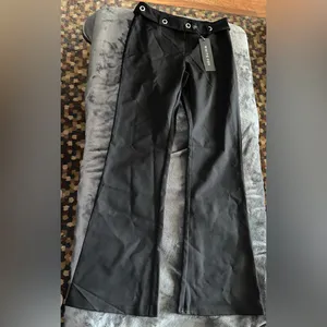 White Fox Boutique Last Night Pants in Black Size Medium New with tag thumbnail 7