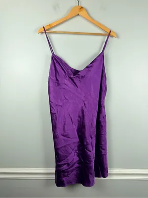 New Aritzia Babaton model dress in ube purple size large thumbnail 3