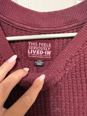 American Eagle Long Sleeve Top Women’s thumbnail 3