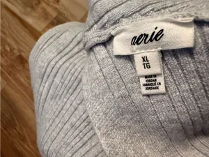 Aerie Reversible Sweater Cropped Top thumbnail 4