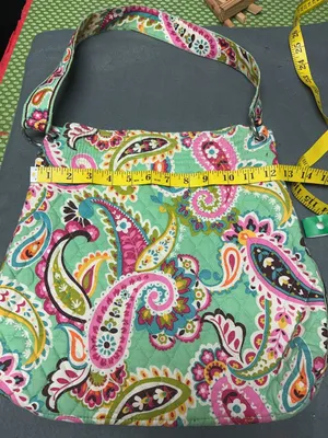 Vera Bradley Quilted Paisley Shoulder Bag thumbnail 11