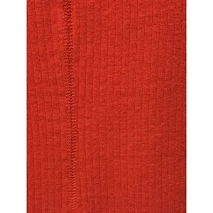 Intimately Free People Womens Red Ribbed Long Sleeve Mock Turtle Neck XL Stretch thumbnail 10