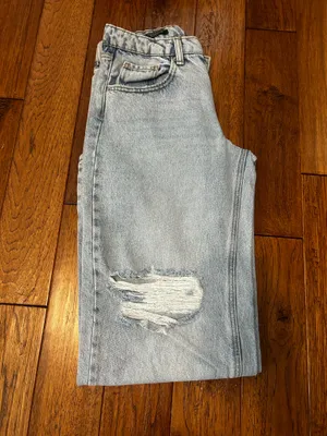mid rise 90s straight jeans thumbnail 2