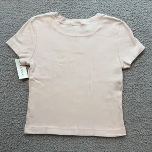 Third Charm PacSun Women Light Pink Star Graphic Baby Tee Shirt Small Crop NWT thumbnail 2