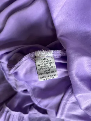 Lilac Maxi Dress Purple Size L thumbnail 5