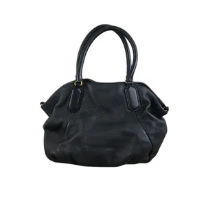 MARC By MARC JACOBS Classic Q Fran Cow Leather Handbag Black Timeless Satchel thumbnail 5