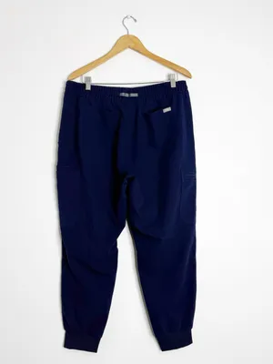 FIGS Uman Jogger Scrub Pants Women’s XL Petite Navy Technical Collection thumbnail 4