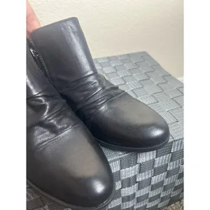 Naturalizer Boots Women's Size 7 Black Booties Autumn Preppy Casual Heeled Shoes thumbnail 10