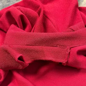Los Angeles Women Red Short Sleeve Open Front Cardigan thumbnail 6
