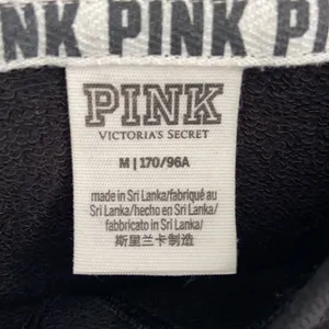 Pink Victoria’s Secret black sweatshirt thumbnail 6