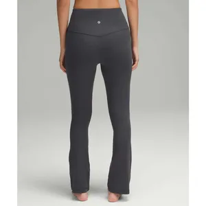 Lululemon Align High-Rise Mini-Flared Pant 28" Graphite Grey 2 thumbnail 2