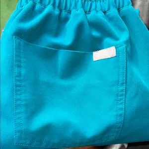 FIGS Blue Scrub Set with Zamora pants and caterinia scrub top XS/SM thumbnail 13