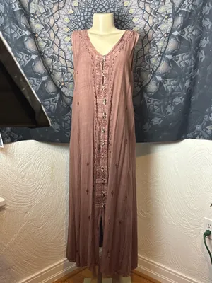 Beautiful and Unique Brown Native-Like Dress thumbnail 2