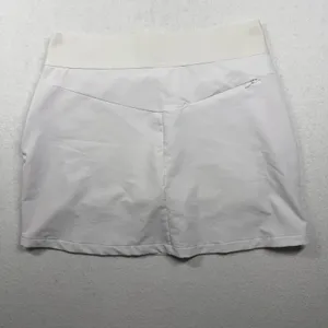 Greg Norman Women’s White Golf Skort Medium Play Dry Athletic Tennis Skirt thumbnail 6