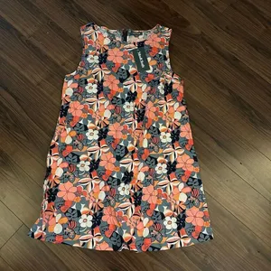 NWT ModCloth floral shift dress large thumbnail 2