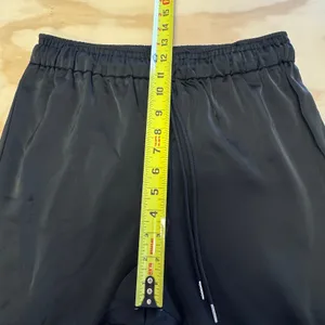 WAYF Harbour Cargo Jogger Pants‎ Black Satin Small High Waist Lightweight thumbnail 11