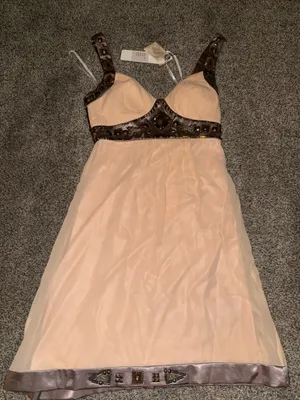 Sue Wong C9134 Beaded Halter Neck Cocktail Dress Size 4 thumbnail 1