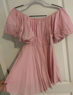 Hello Molly Be Your Baby Doll Dress Baby Pink thumbnail 4