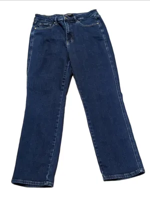 Judy Blue High Waist "Tummy Control" Classic Straight Jeans 88575 Sz. 13/31 thumbnail 2