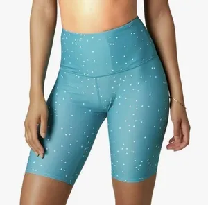 O’Neill NWT Aqua Las Flores Saphira Polka Dot Biker Shorts Size XS thumbnail 1