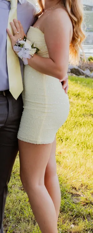 Windsor Lena Strapless Mini Dress thumbnail 4