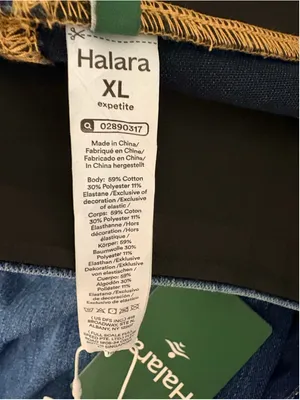 Halara Flex™ High Waisted Pockets Baggy Wide Leg Washed Casual Jeans Size XL NWT thumbnail 9