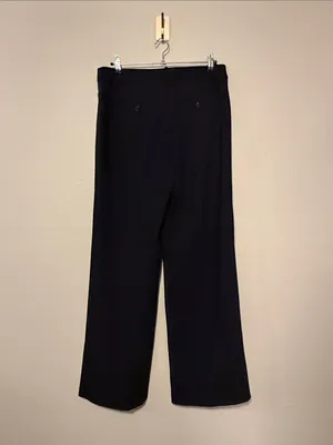 Loft Wide Leg Black Trouser Size 10 Tall thumbnail 5