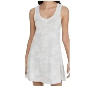 Z Supply Dress Women Medium Gray Camo Avery‎ Tank Mini NWT Athleisure Gorpcore thumbnail 2