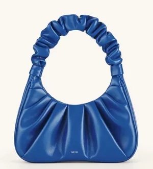 JW PEI Gabbi‎ Ruched Hobo Handbag Classic Blue thumbnail 1