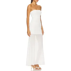 Amanda Uprichard x REVOLVE Leo Dress in Ivory thumbnail 4