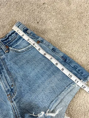 Abercrombie & Fitch Women’s The 90s Relaxed Cutoff Shorts High Rise 24/00 thumbnail 8