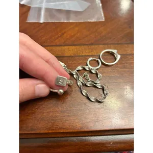 11.18g h51 jewlery scrap fix bracket ring earring thumbnail 2