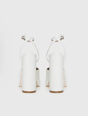 White Princess Polly heels thumbnail 3