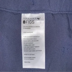 FIGS Technical Collection Scrub Pants Bottoms Size Medium thumbnail 7