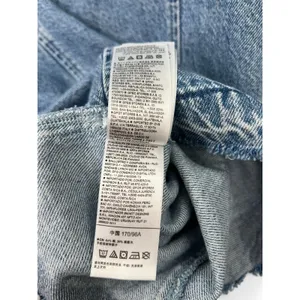 VINTAGE GAP 1990's 90's | M | Dress Jean Embossed UltraSoft Denim Mini Dress thumbnail 10