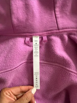 Lululemon All Yours Zip Hoodie in Magenta Glow XXS thumbnail 7